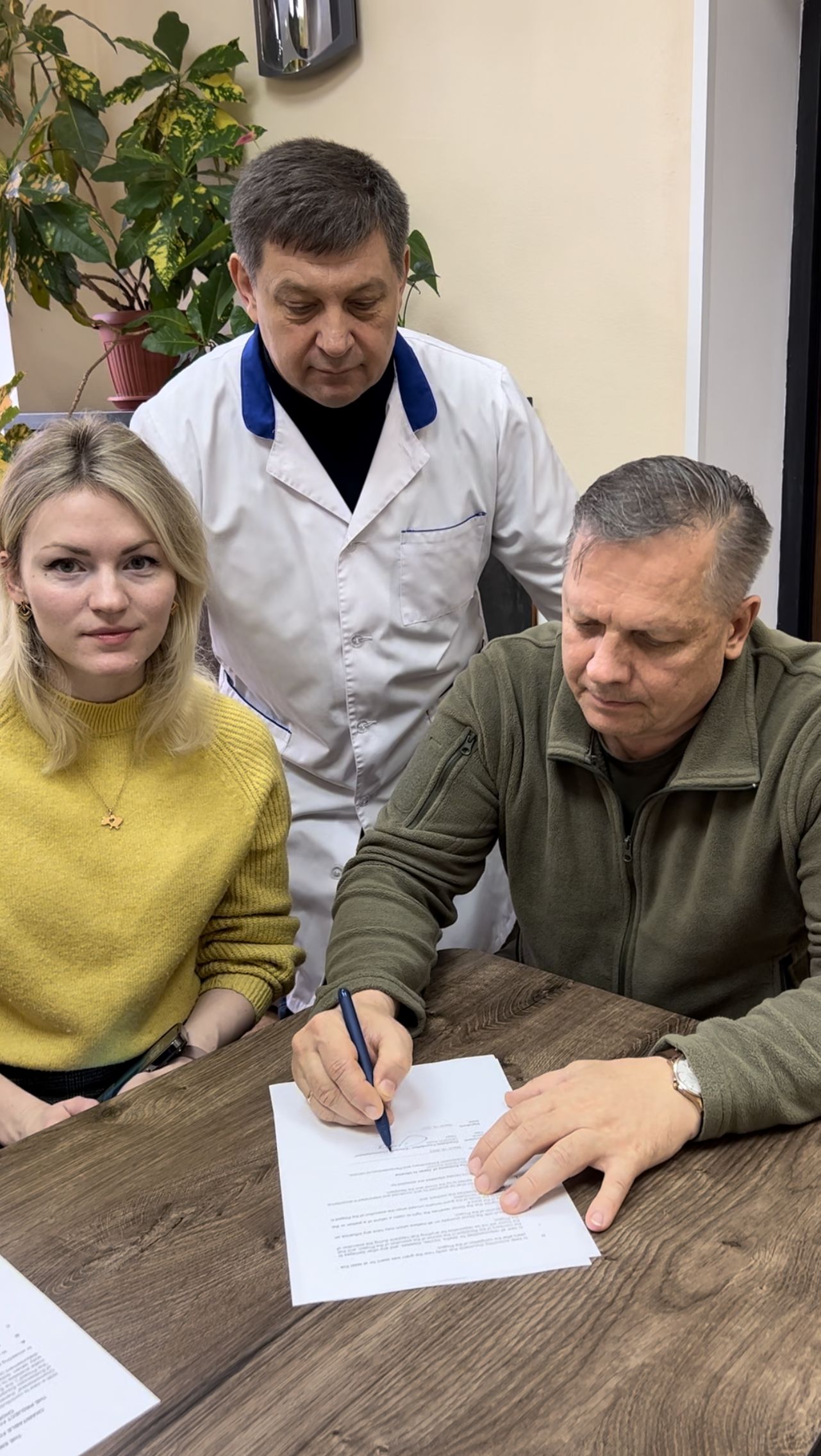 Підписання грантової угоди у межах програми "Кусаноне"