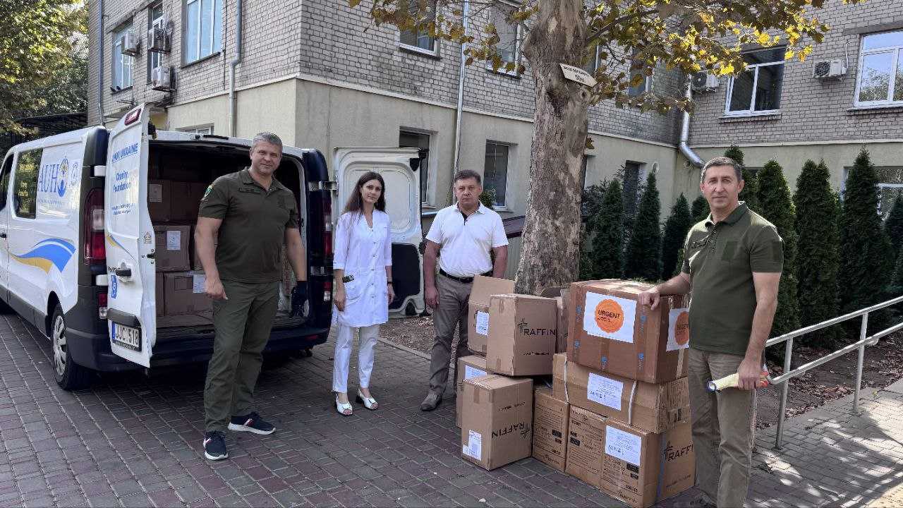 КНП «ЧОРНОМОРСЬКА ЛІКАРНЯ» Чорноморської міської ради Одеського району Одеської області отримала чергову благодійну допомогу